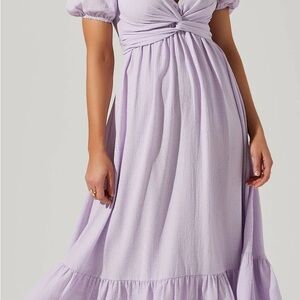 ASTR the Label Lavender Midi Dress